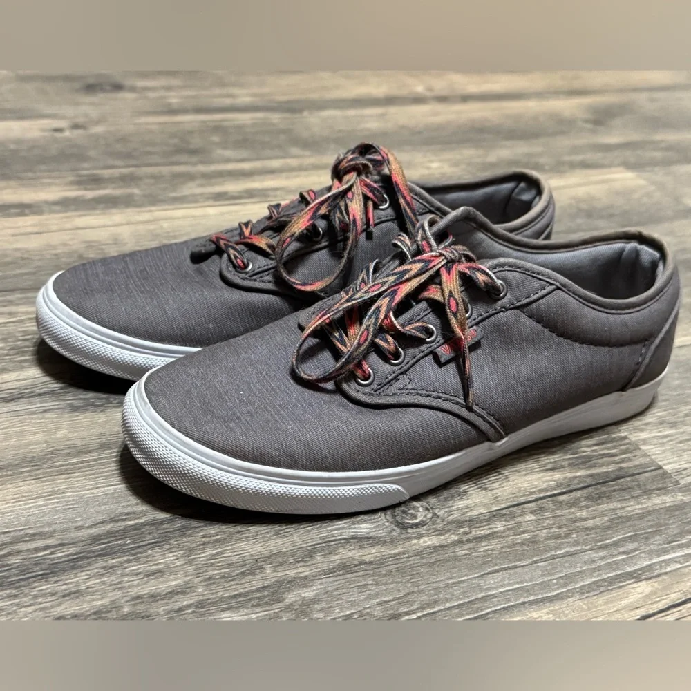 Vans Atwood Low Tribal Canvas Sneakers Women Size 6.5
